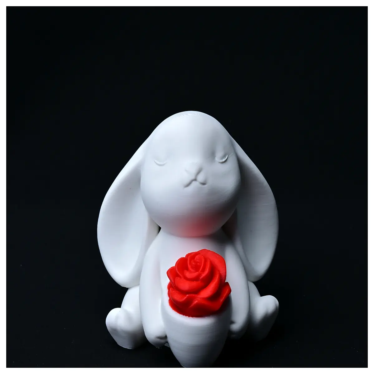 Easter Bunny Decor Festive Ornament Easter Rabbit Decoration Easter Toy Easter Bunny Figure Easter Display