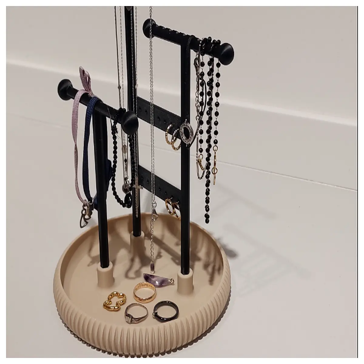 Jewelry Display Stand Jewelry Organizer Display Case for Necklaces Bracelets Earrings Home Decor Accessory