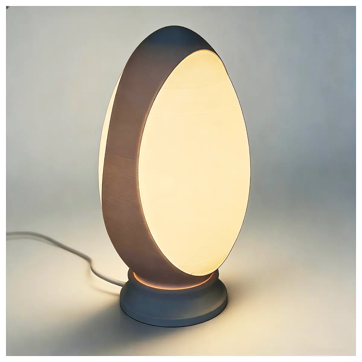 Minimalist Egg Night Bedroom Bedside Sleep Aid Soft Decorative Mini Night Lazy Person