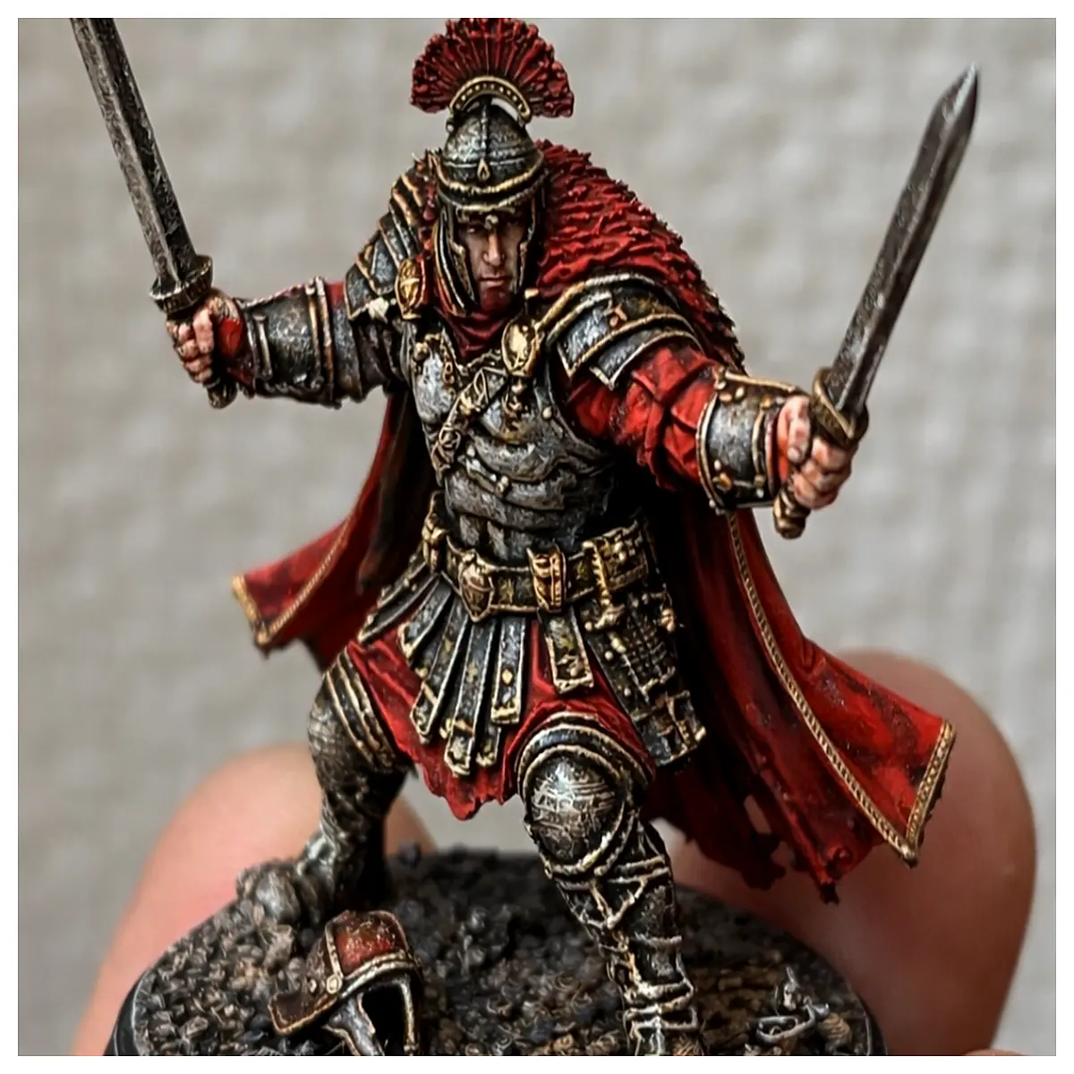 DND 32mm Roman Legion Model Armor Toy Battle Scene Tabletop Gaming Figures Accessories Warhorse