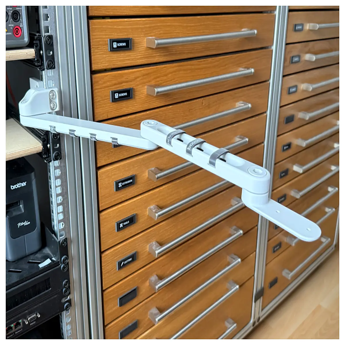 Retractable Cable Arm Bracket Support Mounting Adjustment Expandable Arm Mechanical Arm Industrial Parts Repair Parts