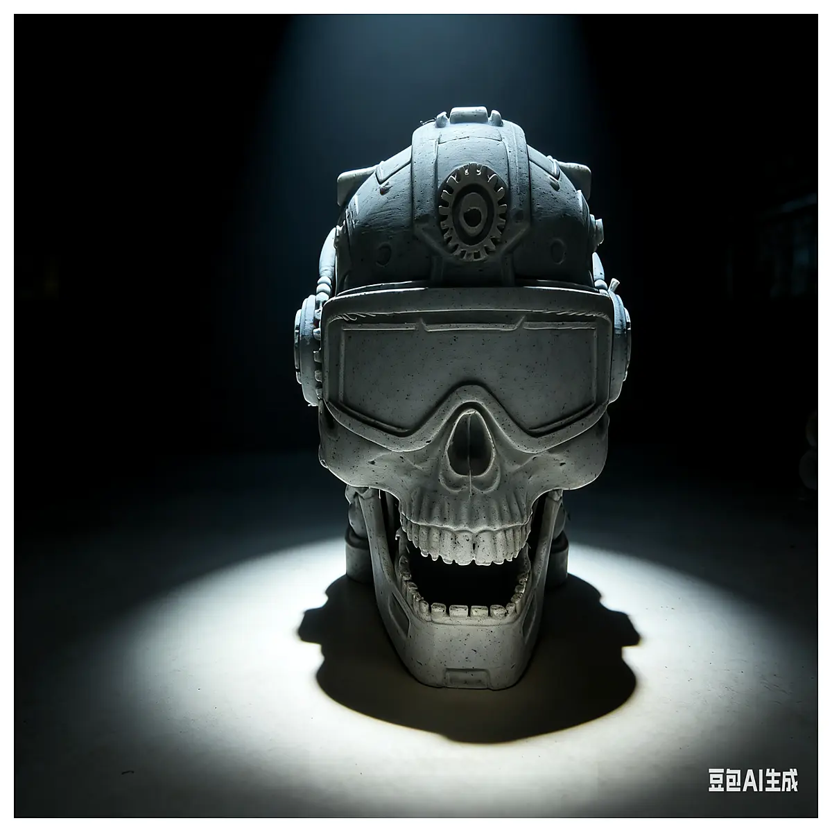 Skeleton Pencil Holder Creative Desk Decor Anime Accessory Skull Design Desktop Ornament Gift Student Supplies