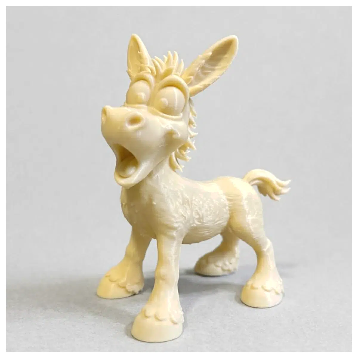 Surprised Donkey Toy Realistic Donkey Model Kids Educational Games Birthday Gift Toddler Plaything Cute Animal Figure