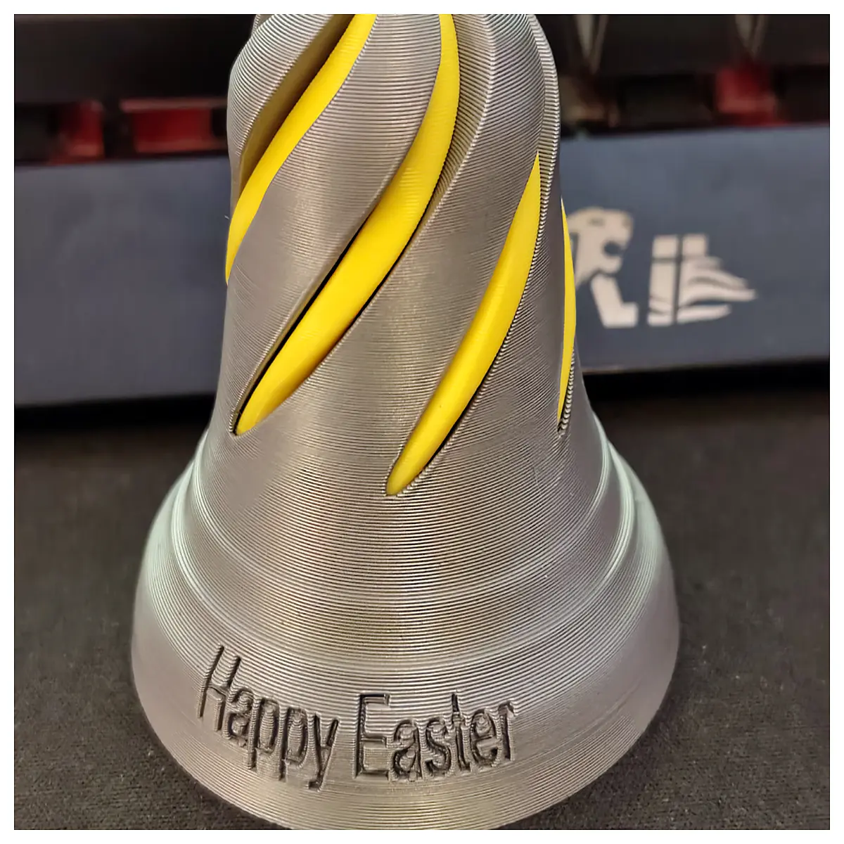easter impossible egg inside clock decoration funny prank gift novelty