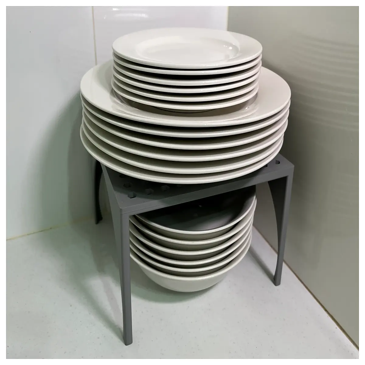 Kitchen Shelf Organizer Storage Rack Cabinet Shelving System Keep Kitchen Clean Tidy