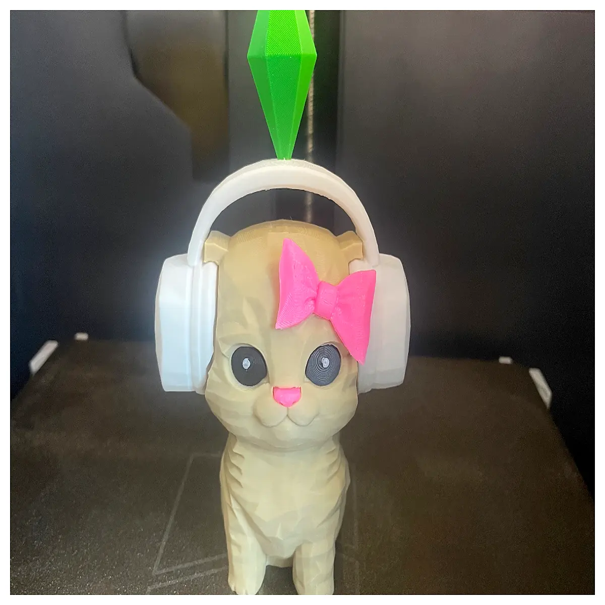 The Sims Cat Headphones Dancing Pack Virtual Pet Cute Animation GIF Funny Sticker Download