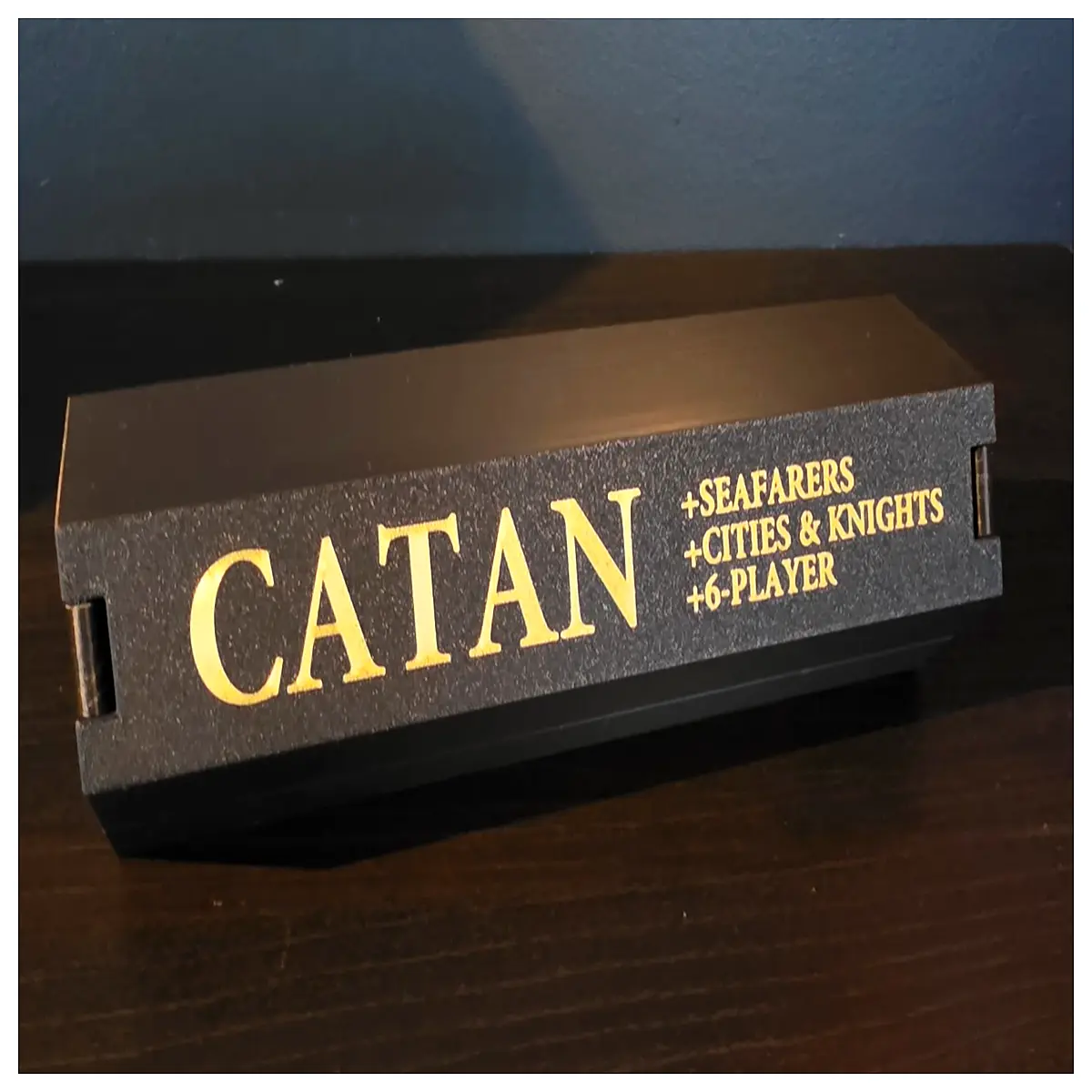 Catan Island Card Holder Organizer Rotating Game Accessory Board Game Storage Tabletop Game Organizer