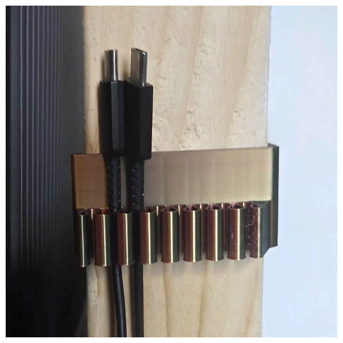 Cable Clamp 2x3 Wood Snap Hook Style Cable Management Ties Wire Fastener Electrical Fixings Construction Support