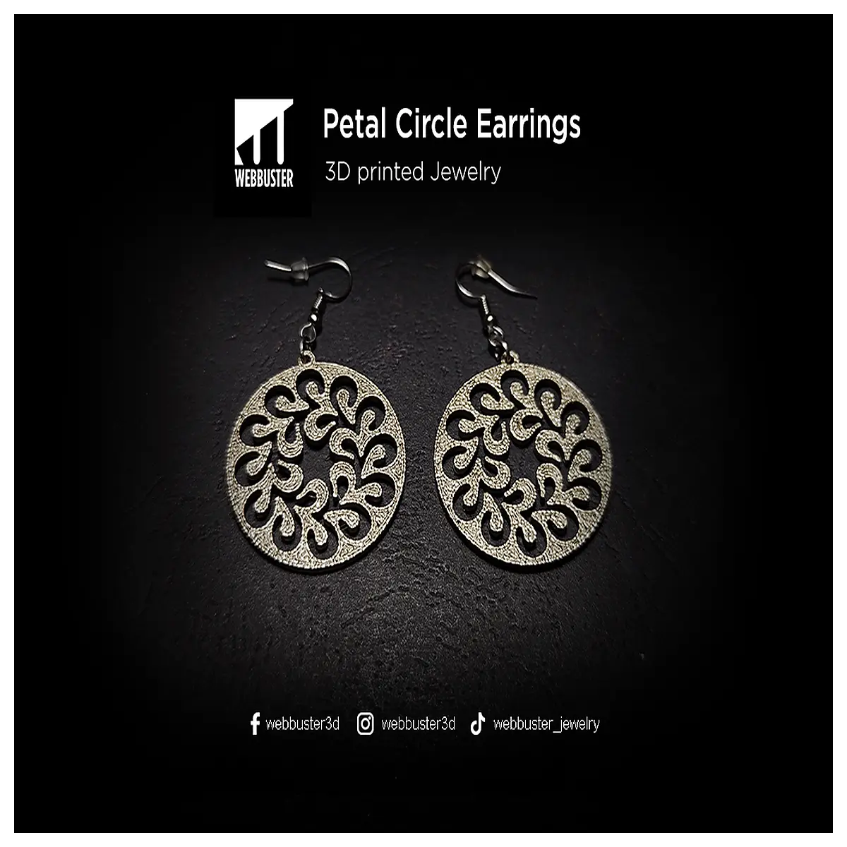 Petal Circle Earrings Women s Style Romantic Elegant Jewelry Graceful Earrings Girl Gift Flower Earrings