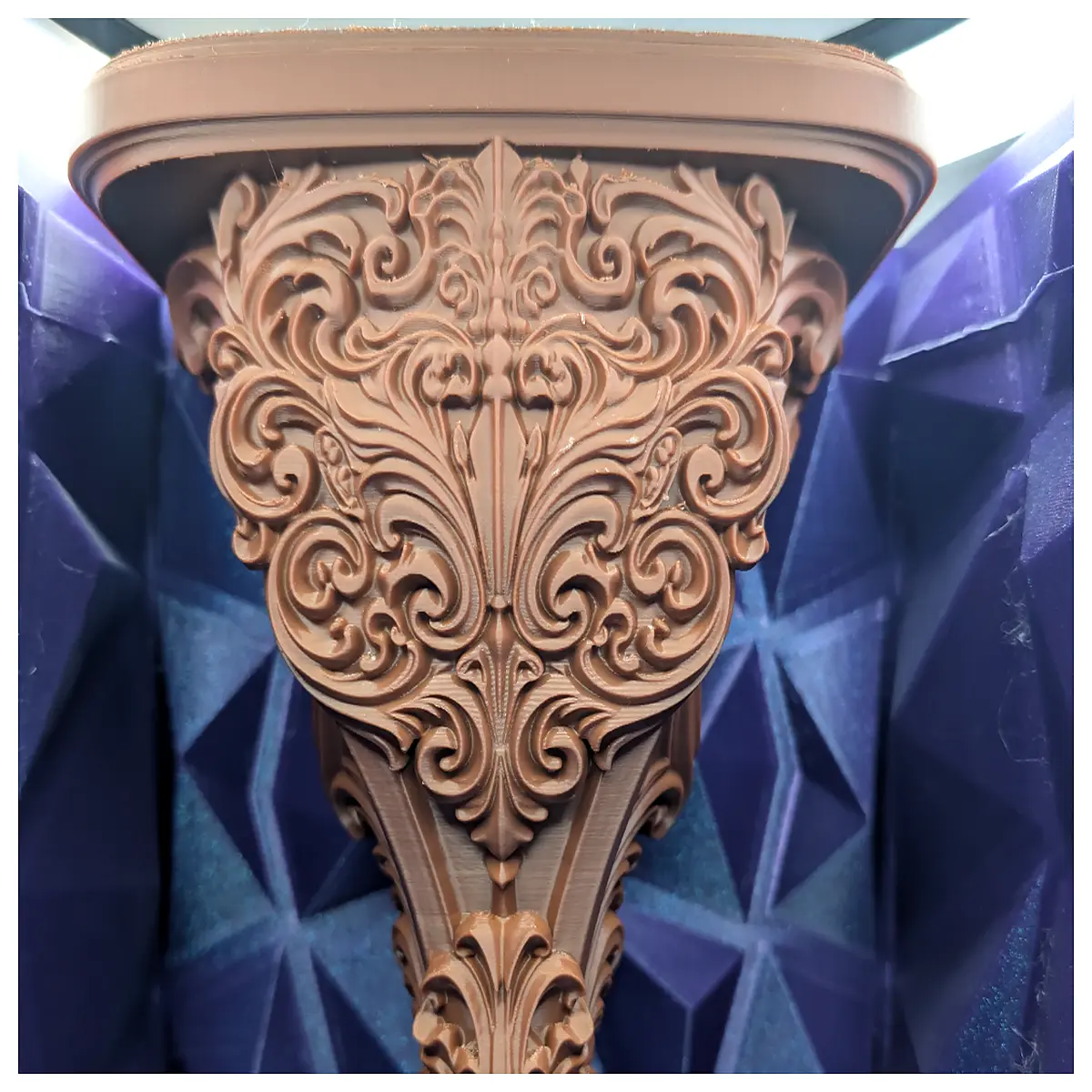 Wall Mounted Shelf Decor Baroque Cloverleaf Hanging Storage Rack Space Saving Kitchen Bathroom Organizer