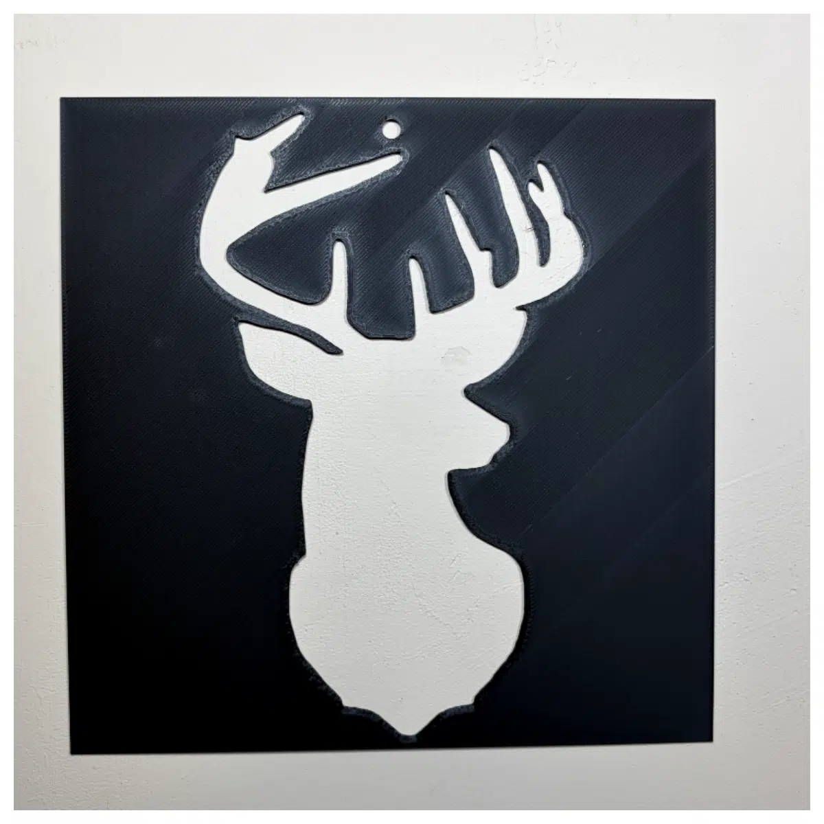 Hanging Deer Sculpture Art Wall Decor Home Decoration Interior Decor Deer Pattern Ornament