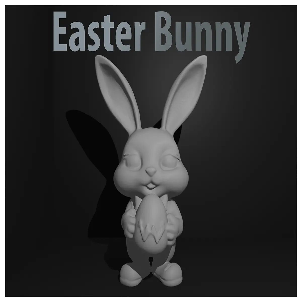 Easter Bunny Decor Easter Decoration Easter Gift Bunny Figurine Holiday Decoration