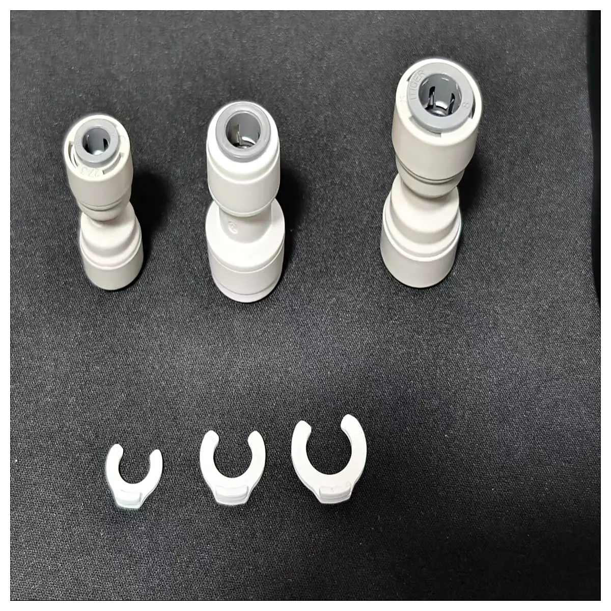 RO Water Filter Quick Connector Universal Clip 3 in 1 Compatible with 2 2 5 3 s Water Filter Accessories Quick Connectors