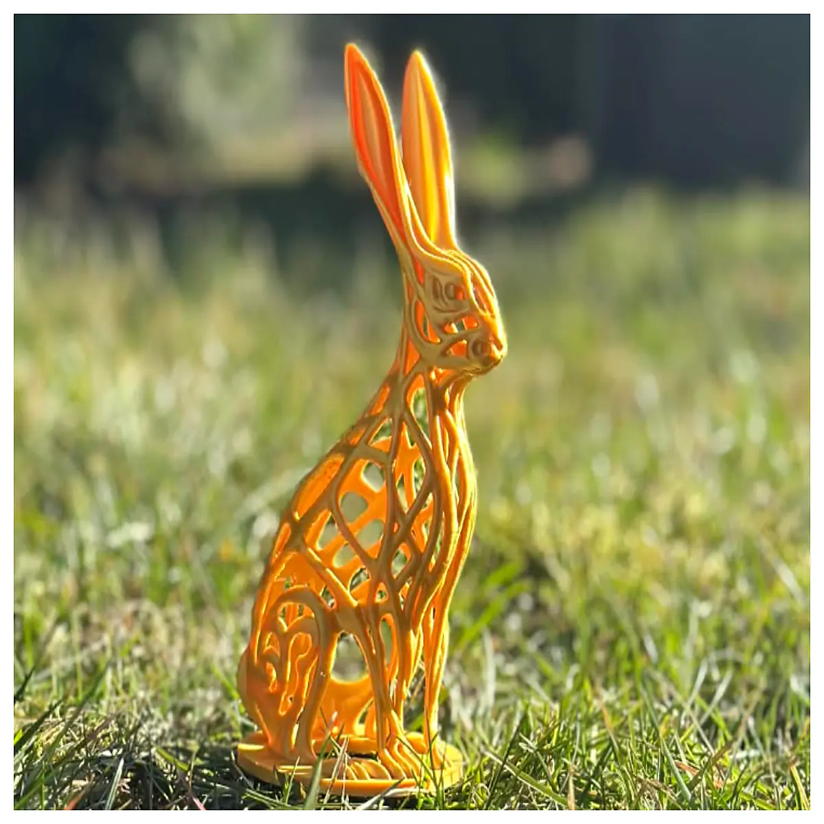 Elegant Volonoi Rabbit Resurrection Easter Decoration Festive Ornament Easter Bunny Decoration Toy