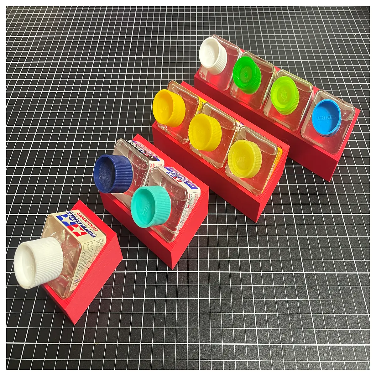 Glue Stand Desktop Organizer Adhesive Holder Model Making Accessories Glue Placement Stand