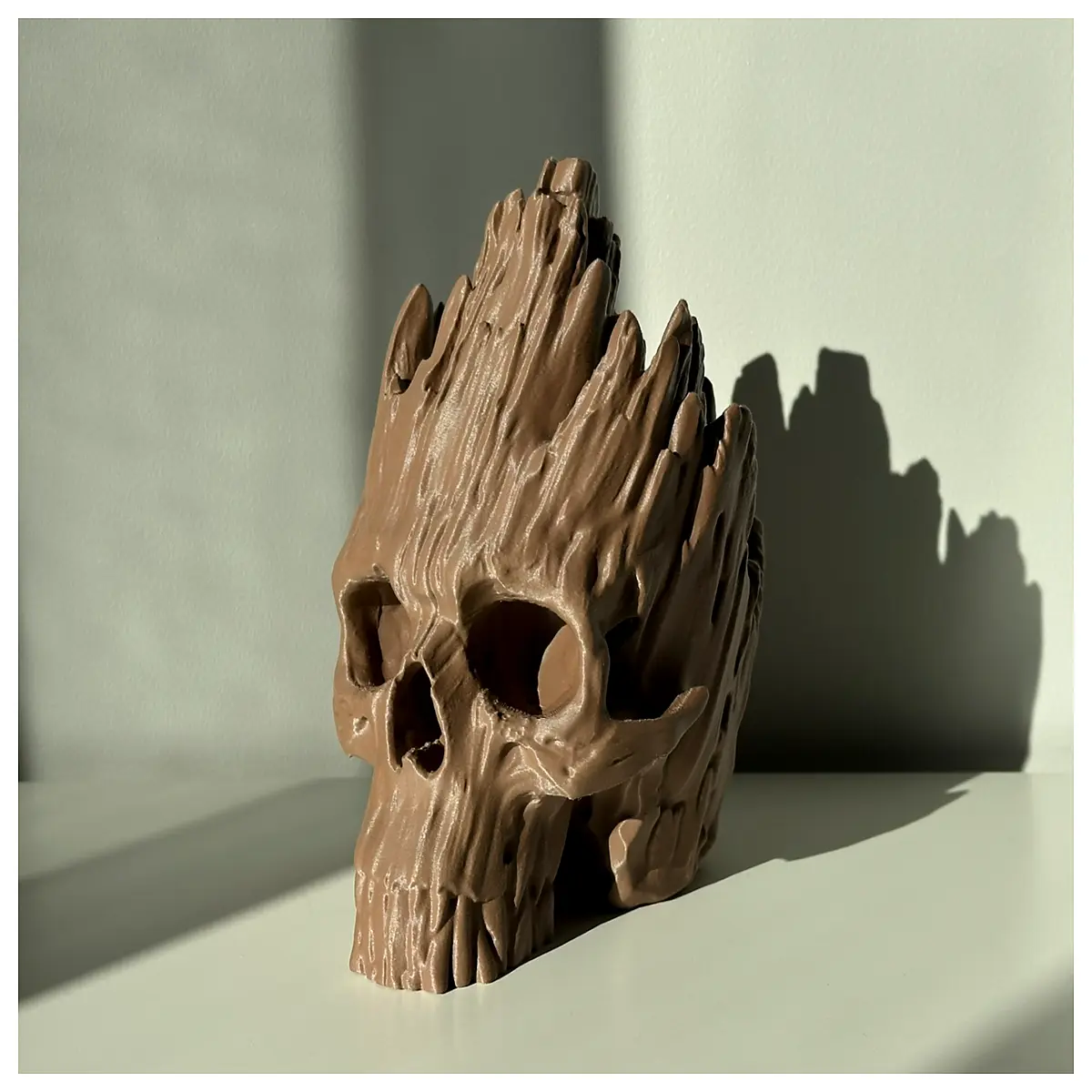 Forest Gruute Skull Ecosystem Model Dinosaur Decoration Aquarium Accessories Terrarium Plants