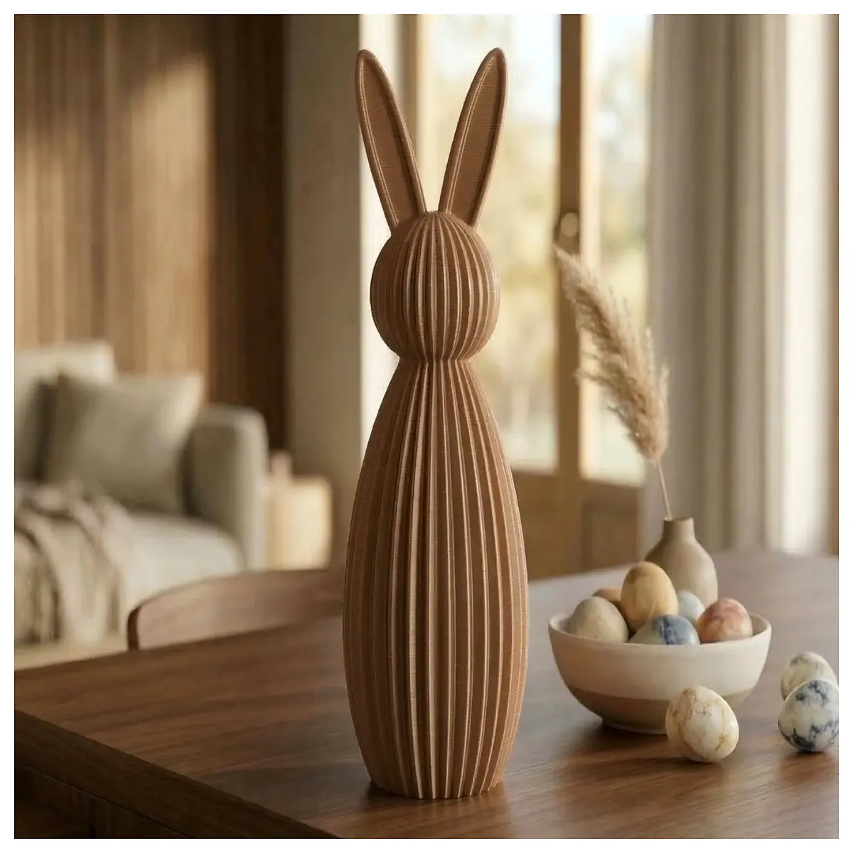 Minimalist Resurrection Rabbit Decoration Easter Bunny Toy Festive Decoration Easter Bunny Decor Easter Bunny Toys Easter Decorations for East