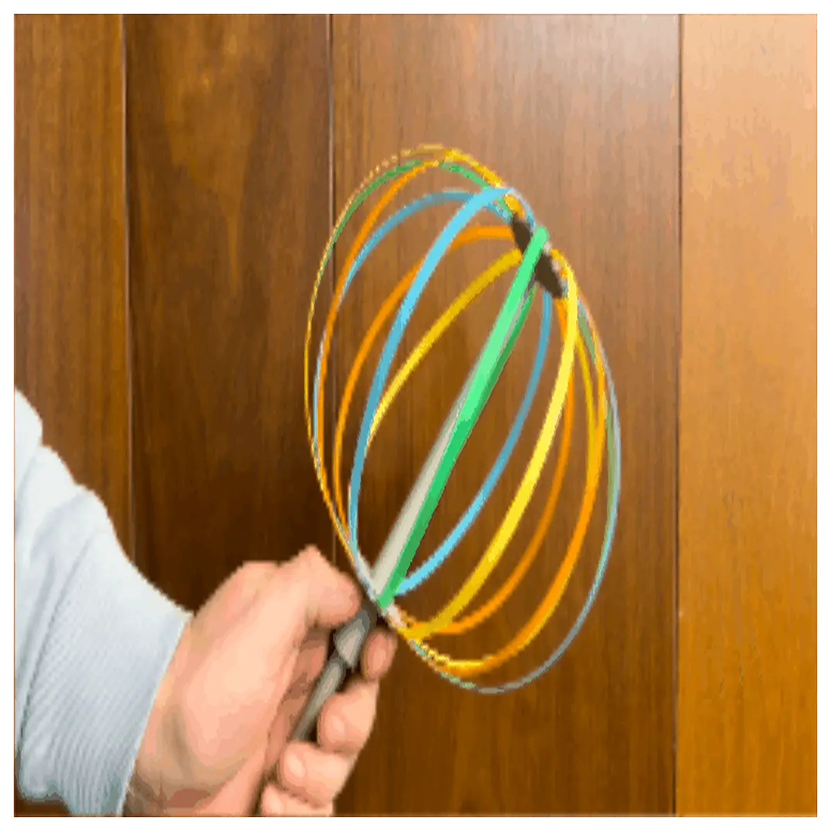 Wind Chime Toy Stress Relief Kinetic Sculpture Desk Decoration Spin Toy Calming Gadget