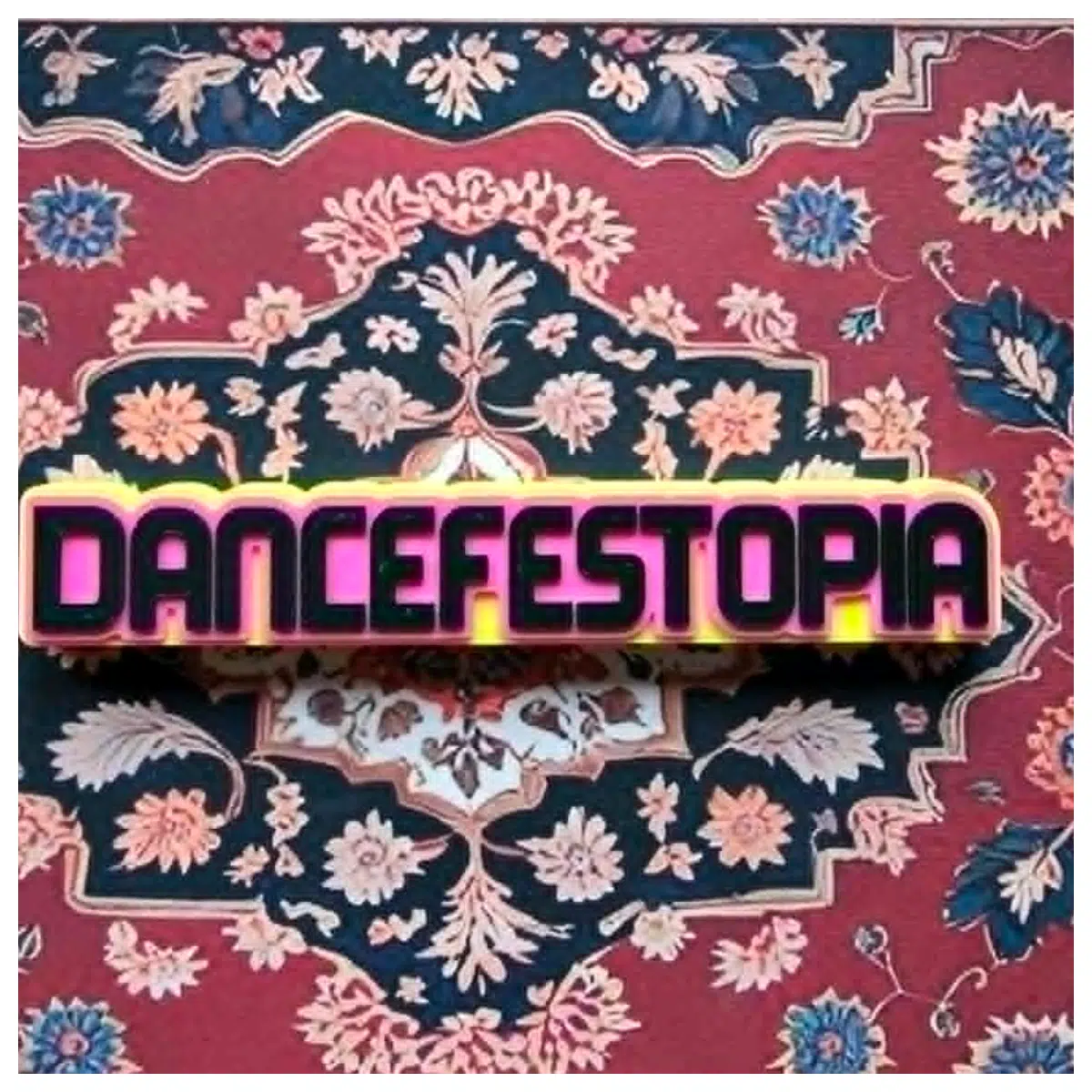 Dancefestopia Chandelier Pendant Necklace Accessory Rave Party Decoration Festival Gift Dance Festival Gear