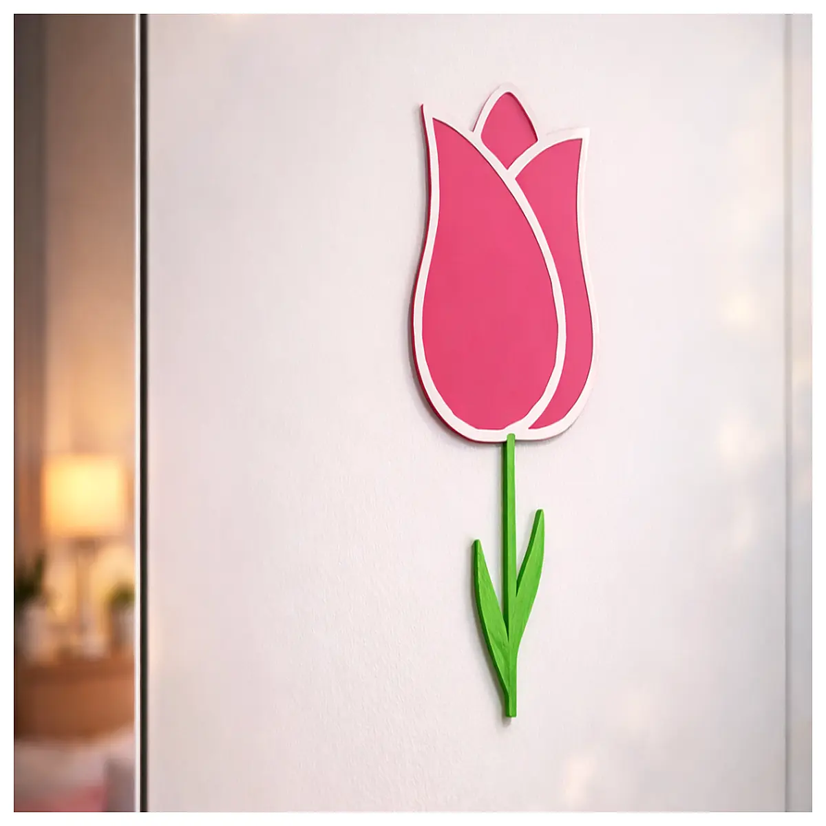 Elegant Tulip Decoration Minimalist Home Style Simple Floral Decor Indoor Arrangement Flowers Placement Ideas