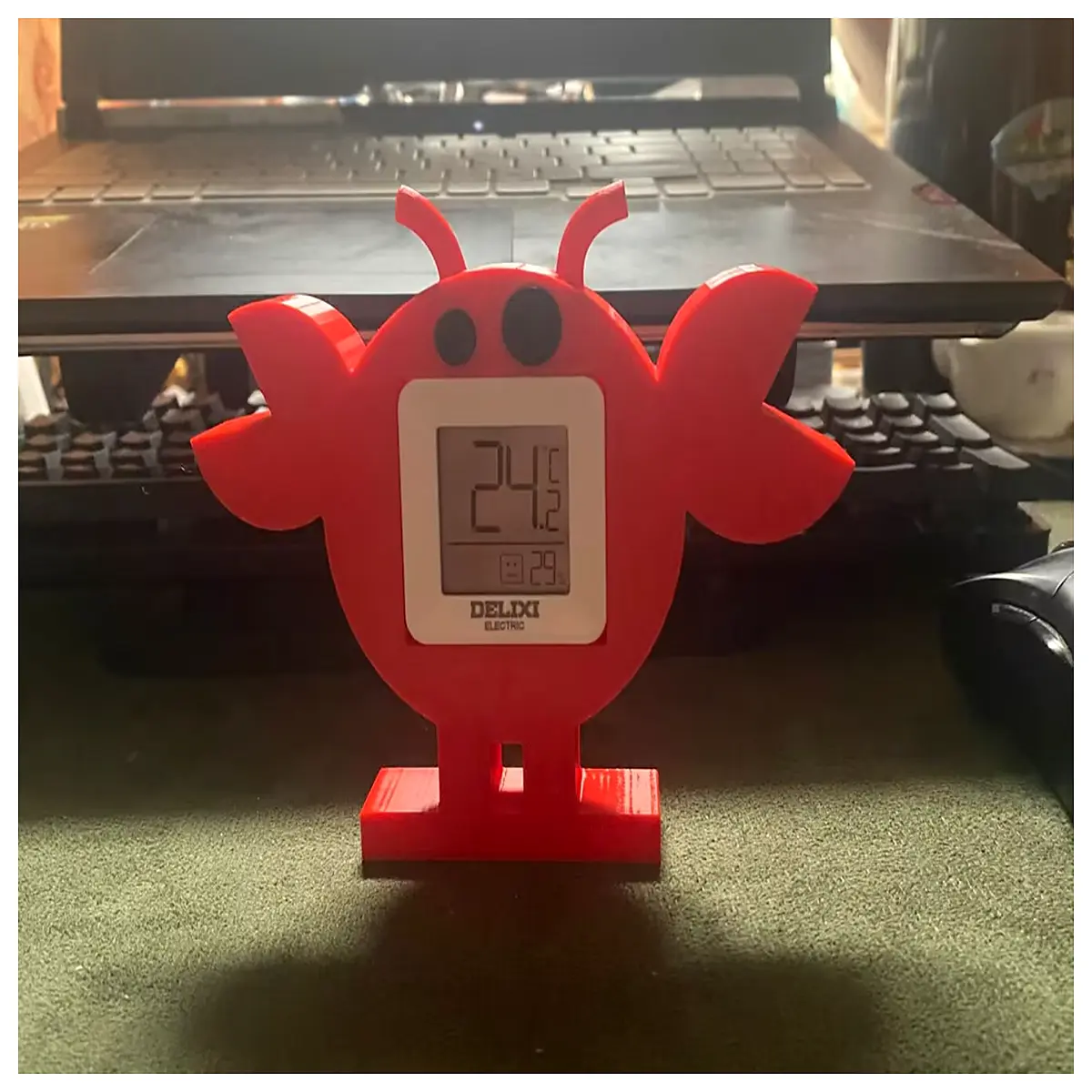 Lobster Humidity Meter Housing Shell for Shrimp Preservation Box Humidity Sensor Cover Essential Accessory for Shrimp Farmers