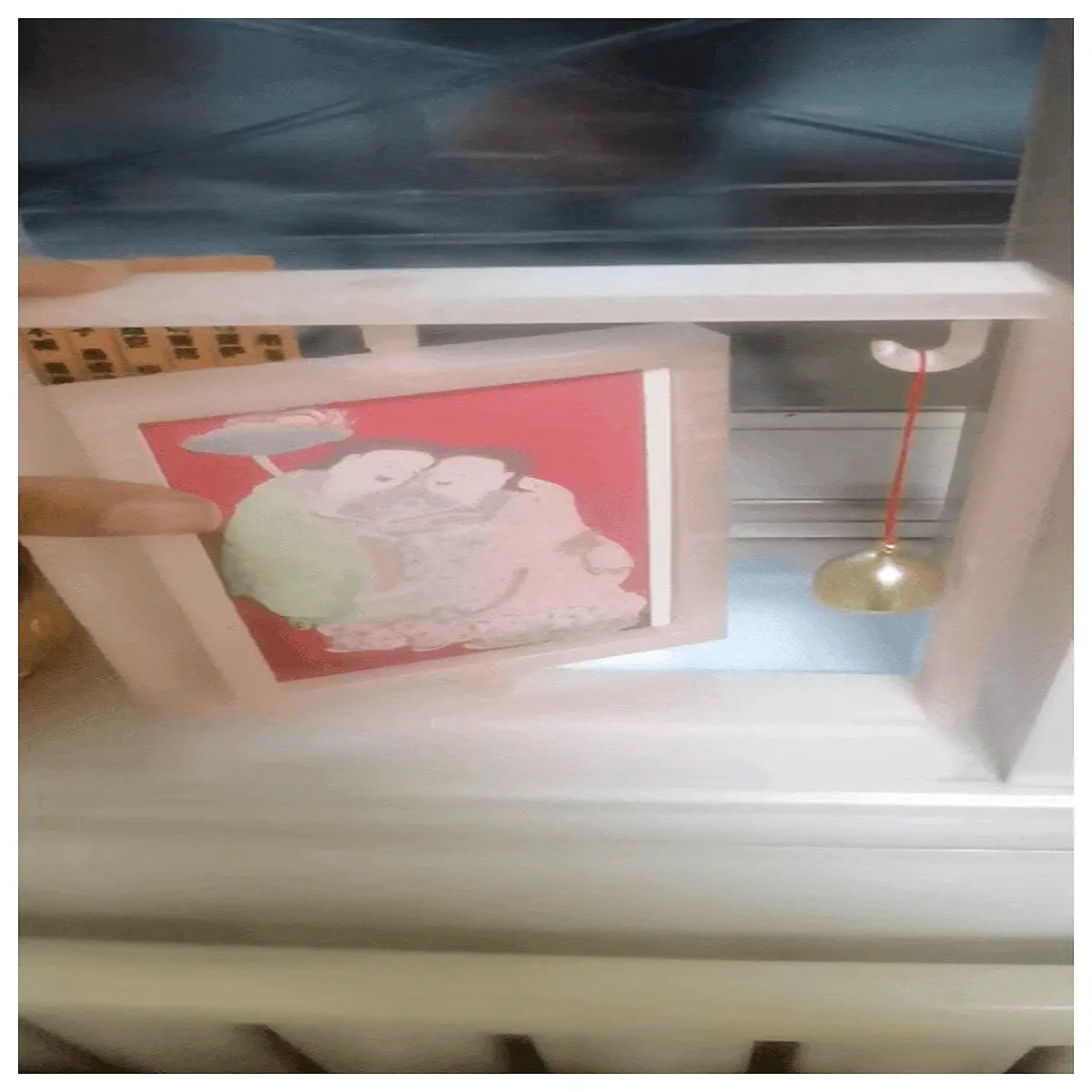 Rotating Display Stand for Decorations Booth Display Aid Multi Photo Frame Holder Creative Arrangement Shop Display Accessories