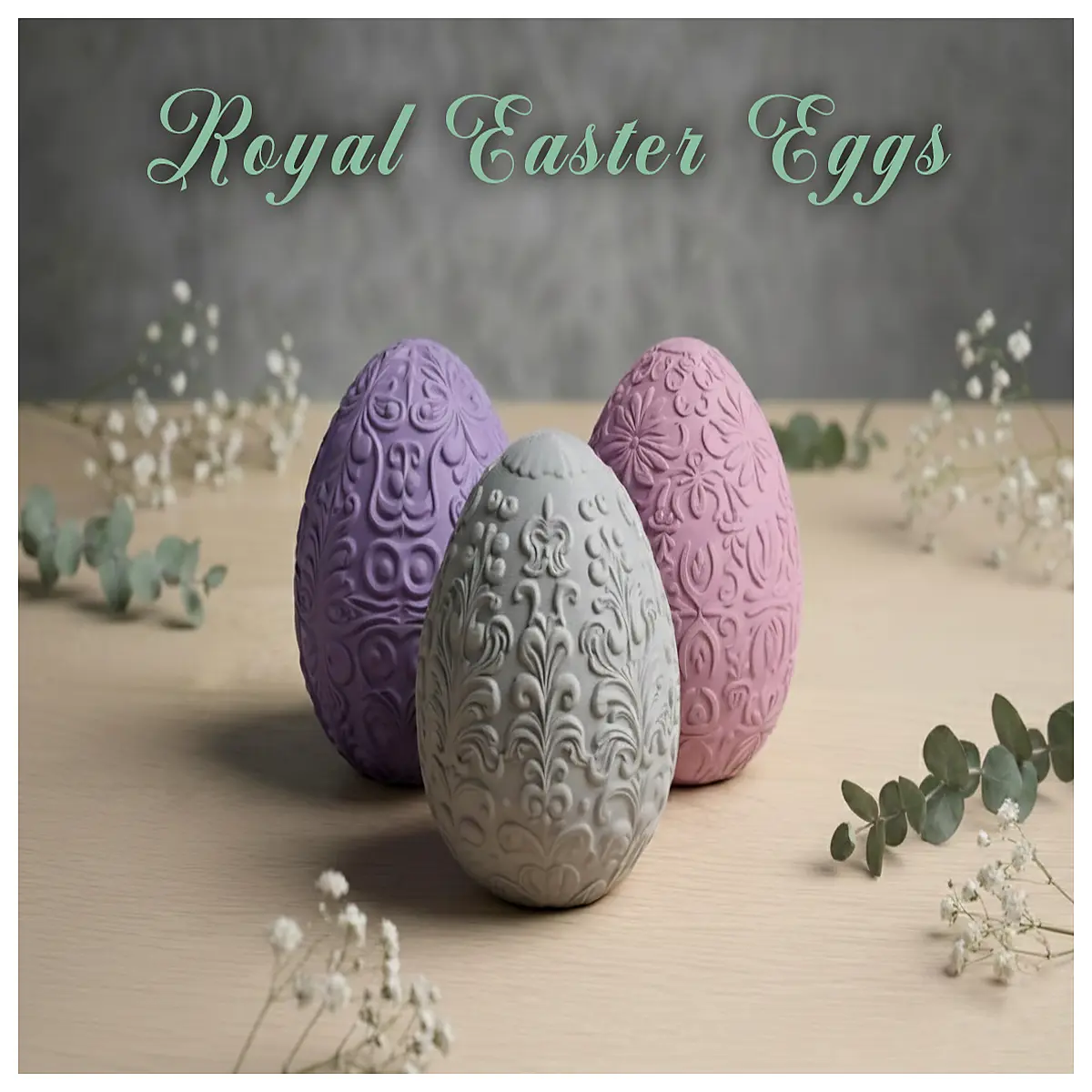 Luxurious Royal Easter Hollow Carved Decoration Collection Egg Decor Party Supplies Easter Eggs Festive Decorations