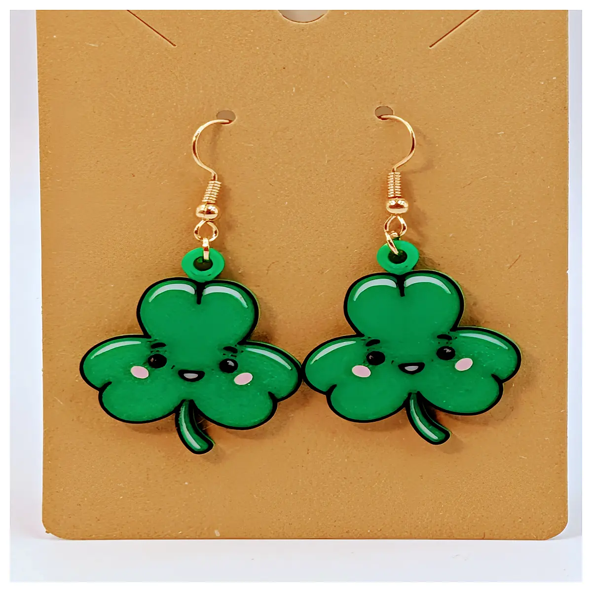 Lele Three Leaf Earrings Women s Elegant Fresh Style Earrings Lucky Earring Jewelry Simple Fashion