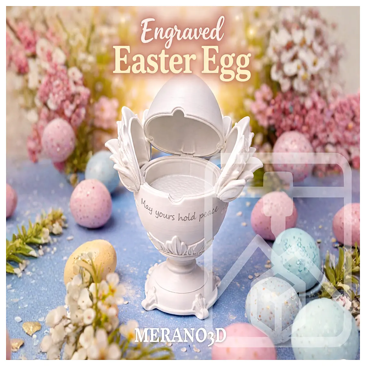 Peaceful Resurrection Easter Decor Serene Holiday Decoration Easter Gift Easter Decorations Easter Supplies
