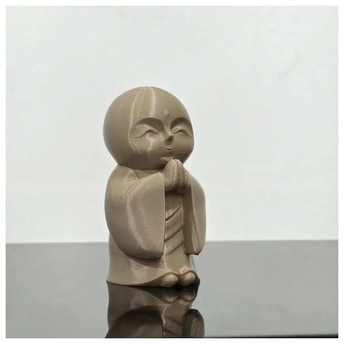 Zen Little Monk Statue Meditation Figure Zen Decor Spiritual Home Accent Enhance Tranquility Promote Inner Peace