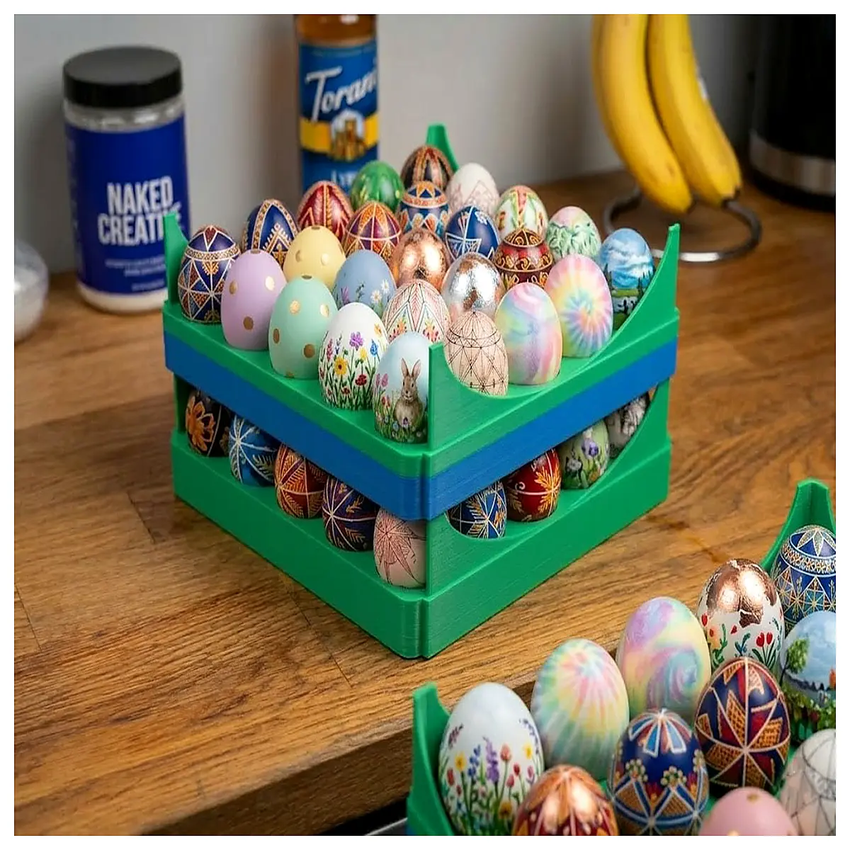 Egg Trays Organizer 25 Pack Egg Holders Kitchen Utensils Baking Supplies Eggs Egg Tray Box