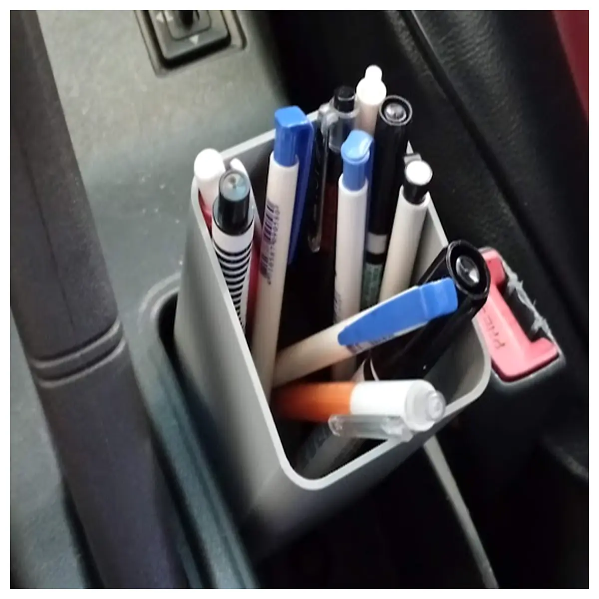 Pen Holder Organizer Box Desktop Storage Container Multi Purpose Pen Case Office Stationery Organizer Creative Pen Holder