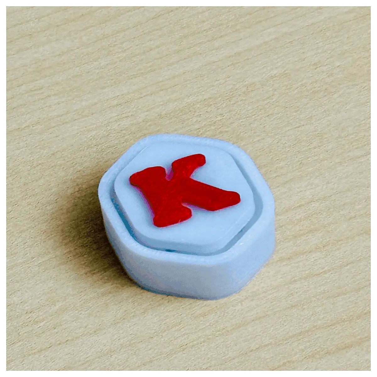Hexagon Letter Puzzle Clicker Cognitive Training Toy Brain Teaser Kids Educational Game Stress Relief Clicker Fun Games