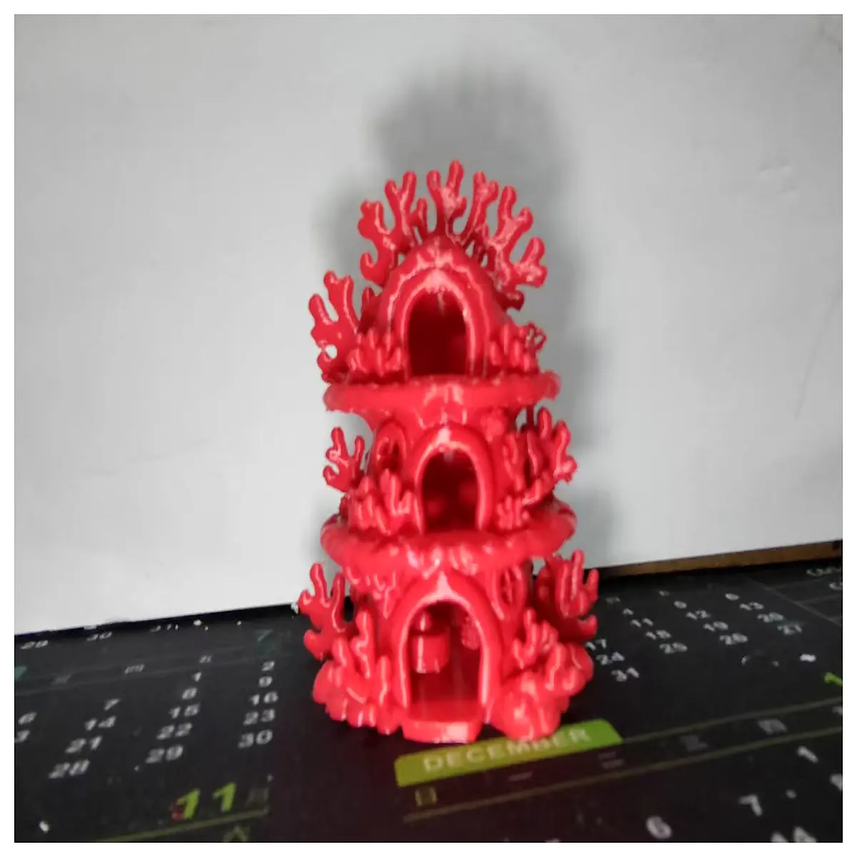 Coral Reef Fish Hideout 3 Tier Play House for Fish Tank Underwater Adventure Toy for Fish
