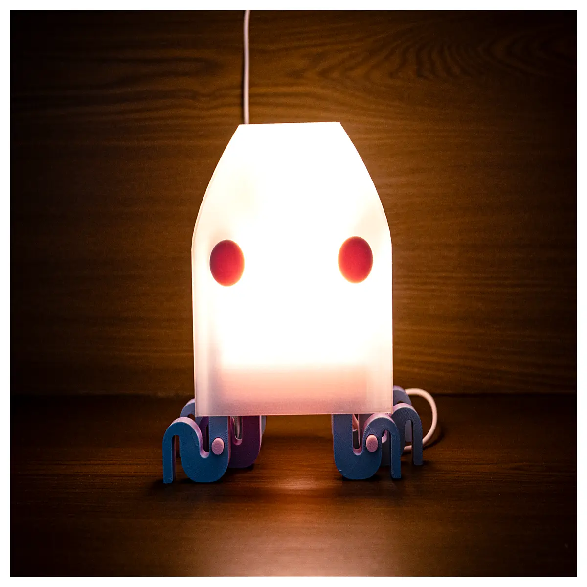 Kaksuru Cute Jellyfish Creative Night Sleep Decorative Baby Night Mood Soft Novelty Lighting
