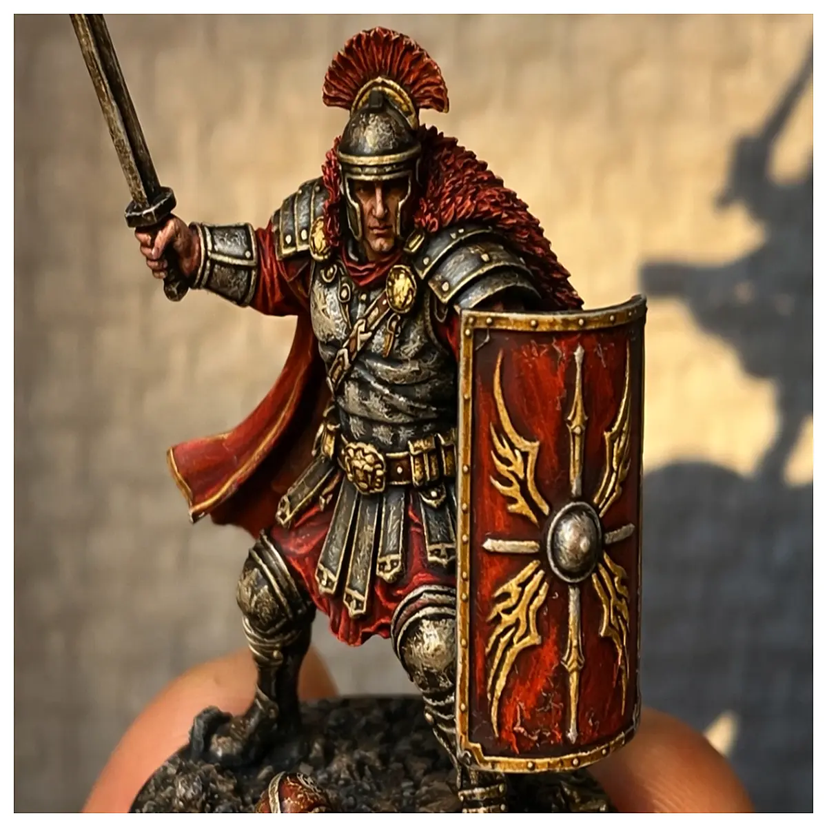 DND 32mm Roman Legion Model Armor War Wagon Battle Game Tabletop Model Toy Tactical Game Military Chess Assembly Model