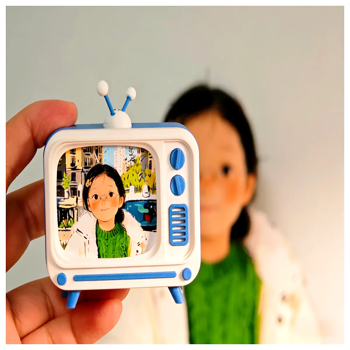 Atmosphere Good Box Music Box Photo Frame Set K014 Romantic Photo Decoration Anniversary Gift Scene Props