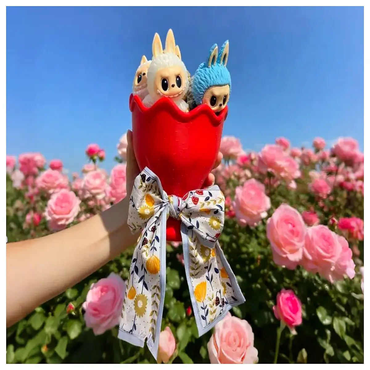 Cute Handheld Flower Vase Home Decor Floral Arrangement Creative Vase Flower Vase Decoration Gift