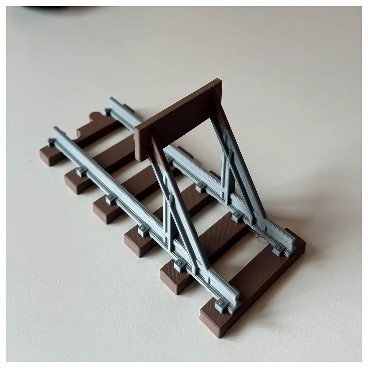 G Rail End Buffer Rubber Pad Track End Protection Accessory Rail Parts Buffer Device