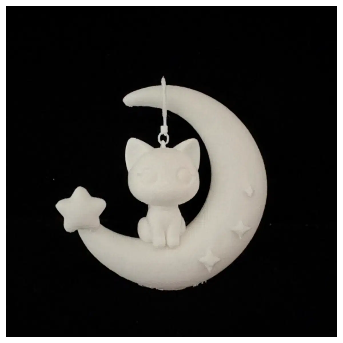 cute moon cat plushie night for baby nursery