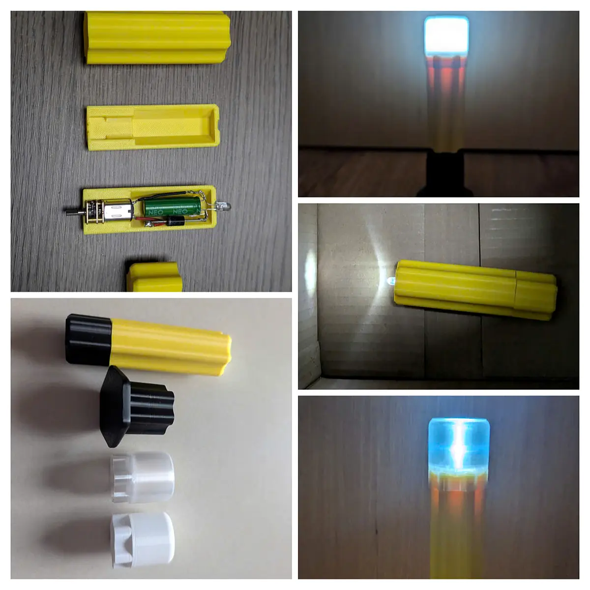Handheld Supercapacitor Flashlight Charging Head Emergency Lighting Outdoor Spotlights Outdoor Illumination Mobile Lighting
