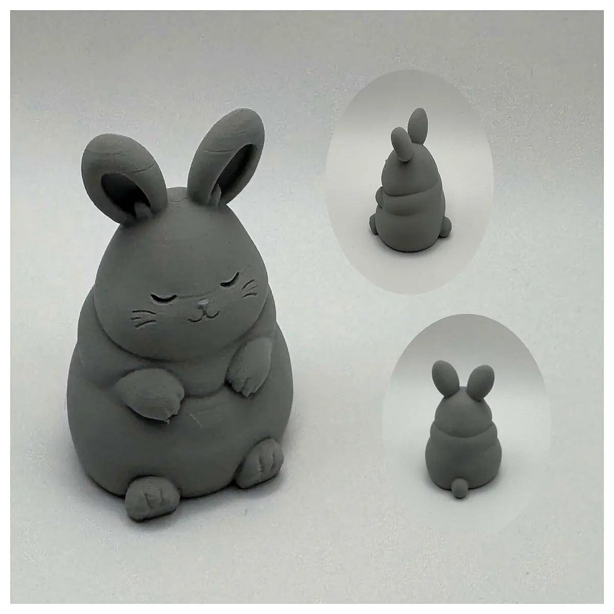 Easter Bunny Toy Cute Spring Rabbit Kids Educational Game Holiday Gift Chubby Bunny Fun Pet