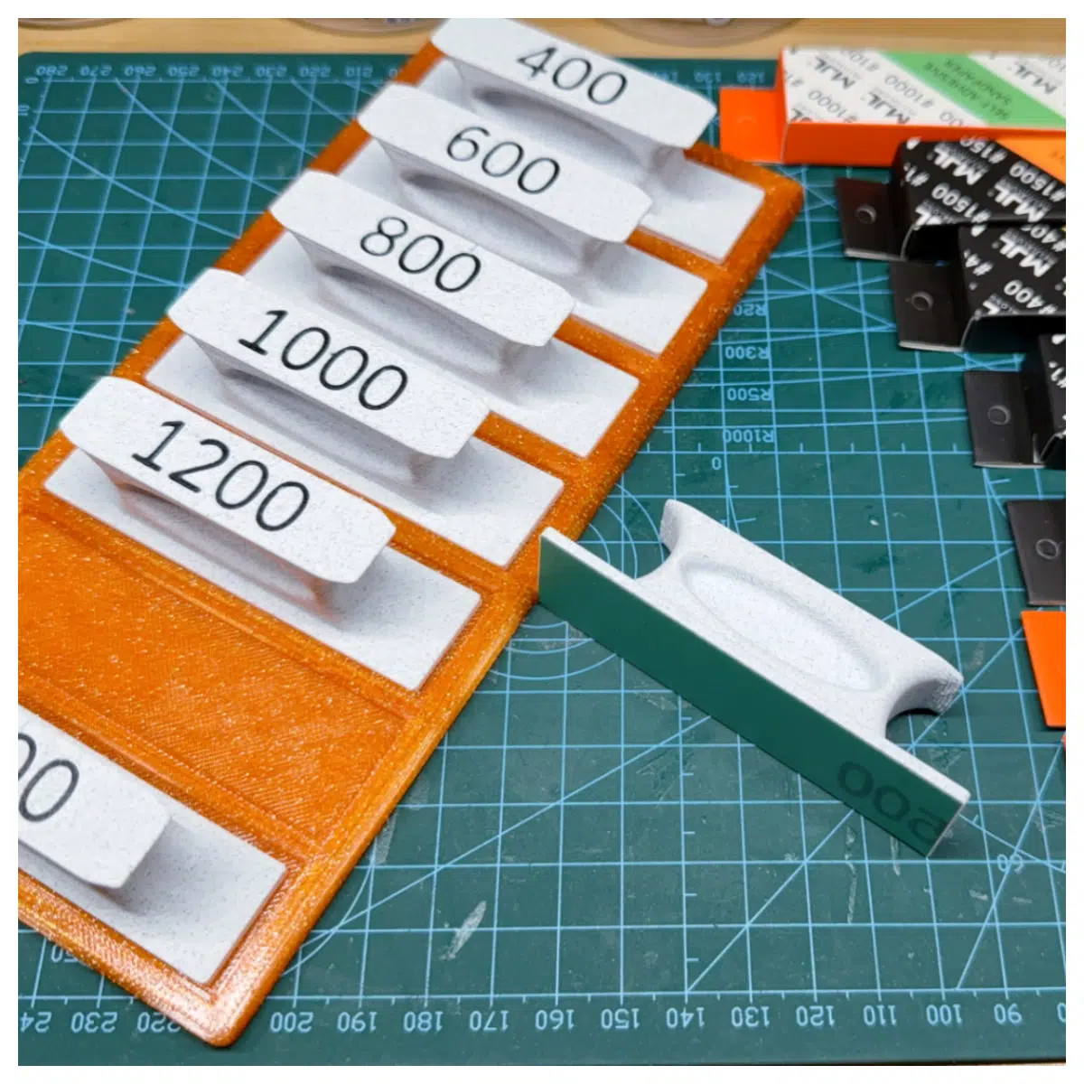 Model Polishing Board Adapter for Migatome Backing Sandpaper Polishing Tool Model Repair Sandpaper Accessories Detail Finishing