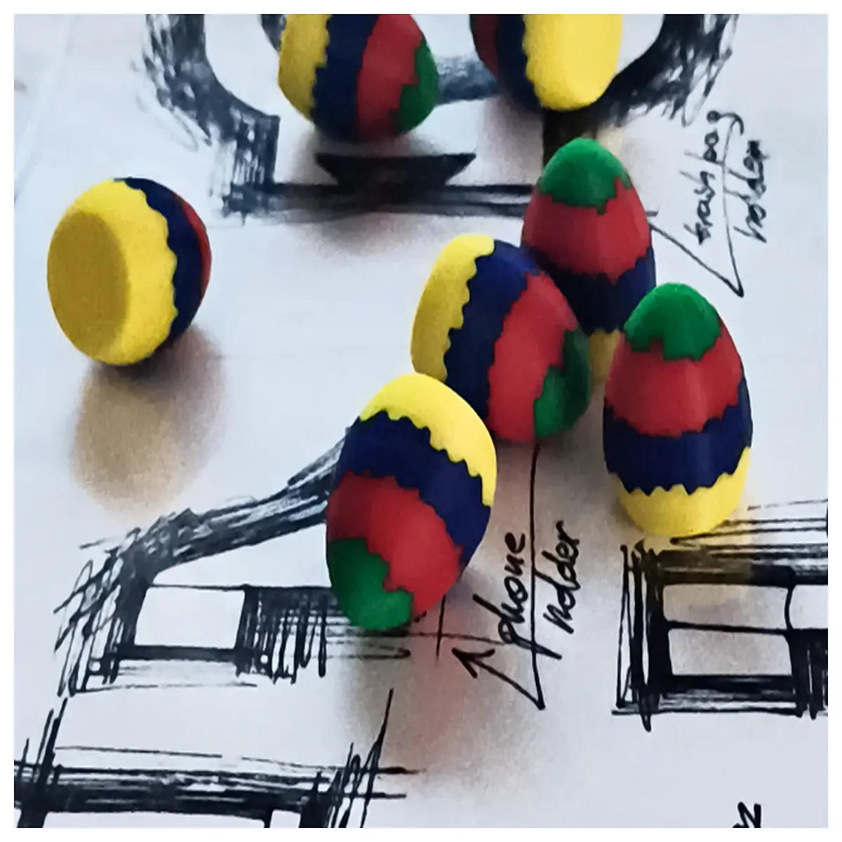 Fun ful Easter Eggs Kids Decoration Holiday Gift Easter Decor Creative Gift