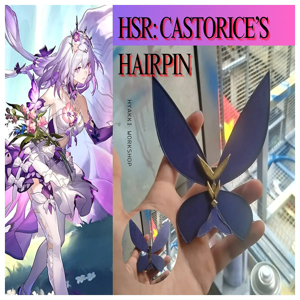 Castorrius Hairclip Cosplay Prop Fate Grand Order Merchandise Anime Accessory Figure Collectible