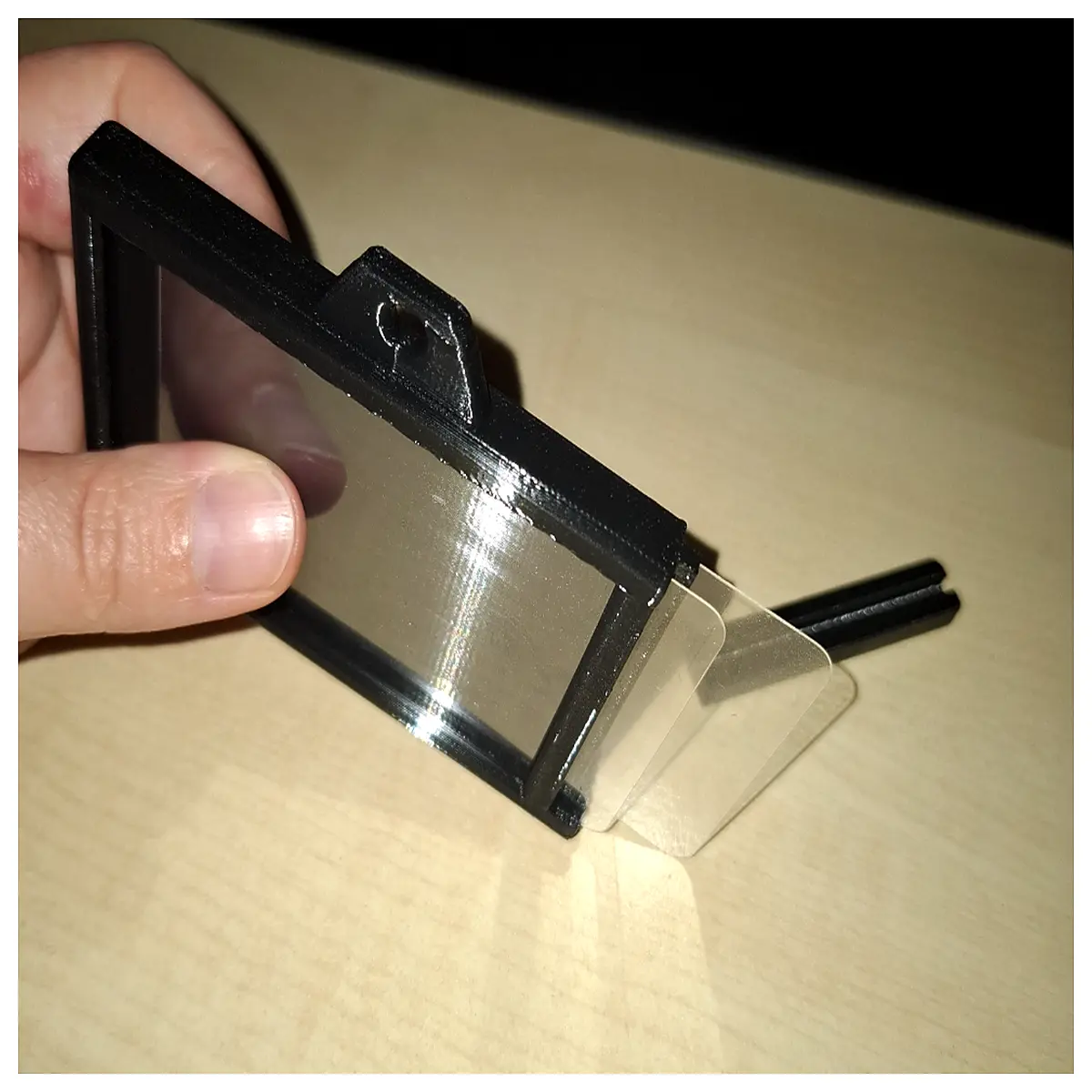Dual SIM Card Holder Case with Protective Film Inner Slot Card Stand Mobile Accessories SIM Card Protection Card Case Mobile Accessories