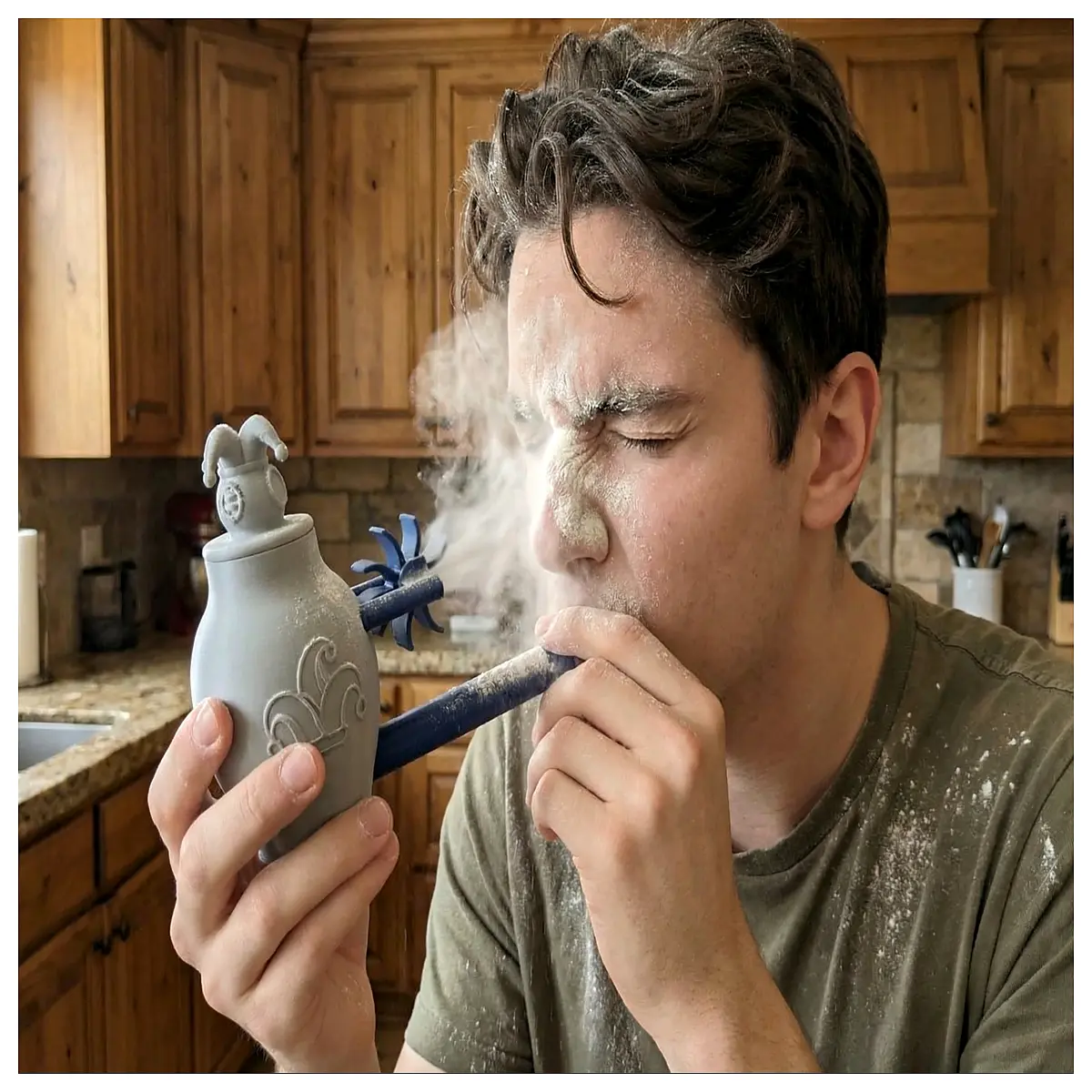 Diver Spirometer Test Device April Fools Joke Breath Test Underwater Equipment Respiratory Training