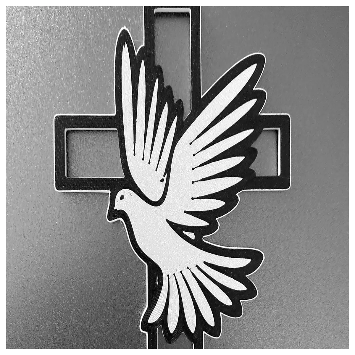 Easter Peace Cross Ornament Easter Gift Jesus Christ Statue Religious Art Easter Decoration