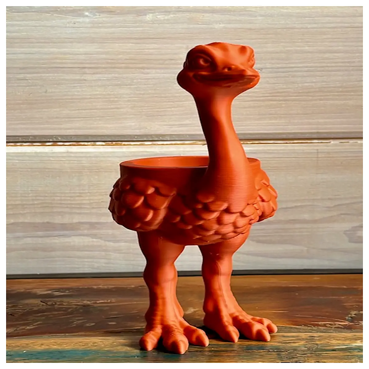 Ostrich Flower Pot Creative Garden Planter Decorative Indoor Outdoor Succulent Plant Pot Cactus Flower Pot Houseplant Pot For Balcony Garden