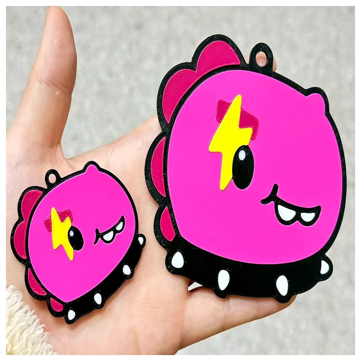 Thunder Dragon Charm Keychain Car Decoration Accessory Hanging Ornament Vehicle Personalization Auto Parts Keychain Accessories
